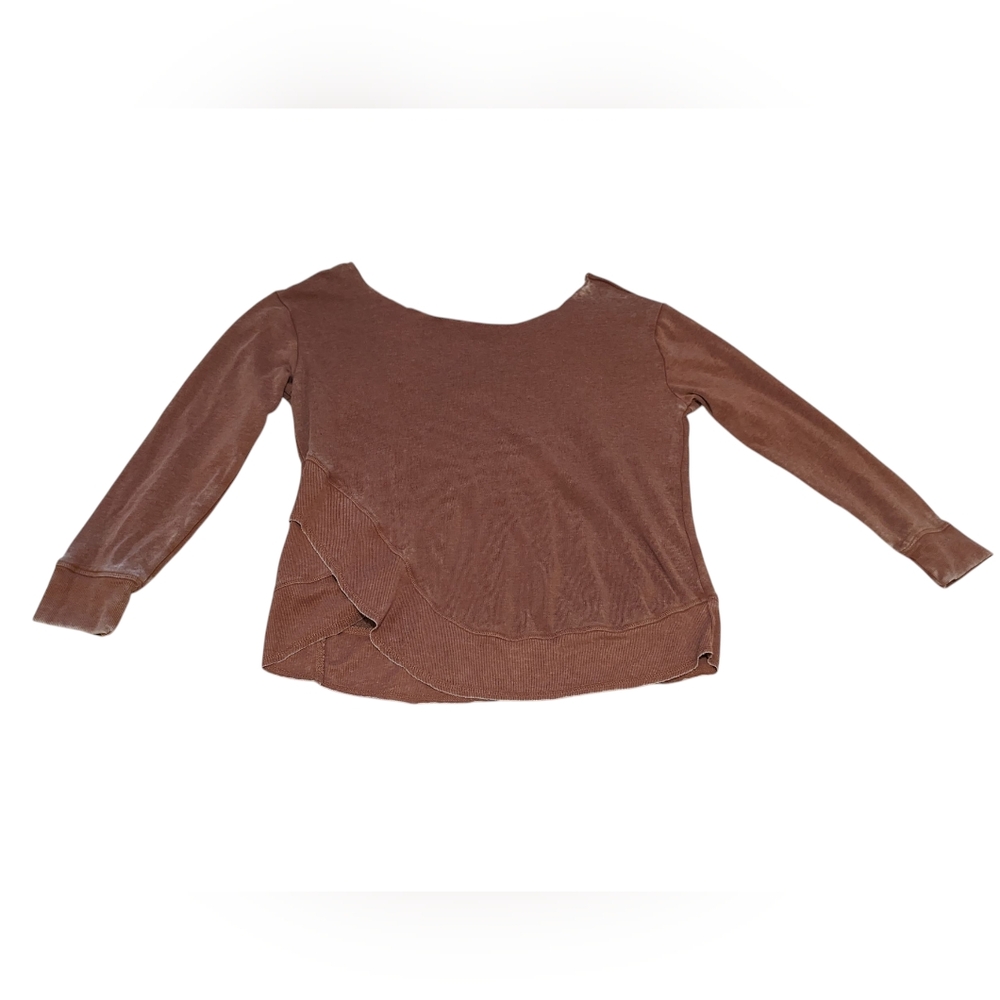 Fleece Sweatshirt Off Shoulder Oversized Top Soft Cozy Cotton Blend
